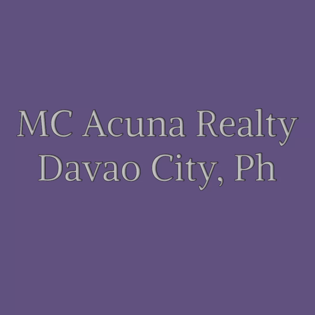 Real Estate-Davao-Mc Acuna